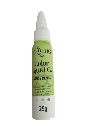 Imagen de Colorante en gel verde menta