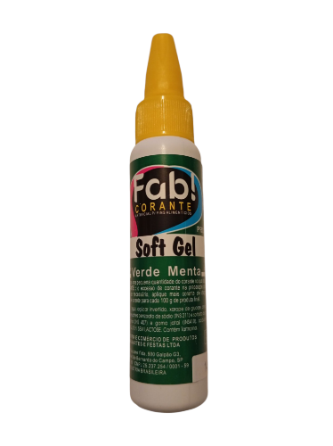Imagen de Colorante en gel verde menta