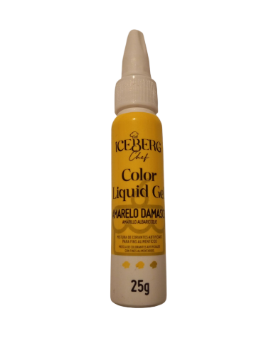 Imagen de Colorante en gel amarillo damasco