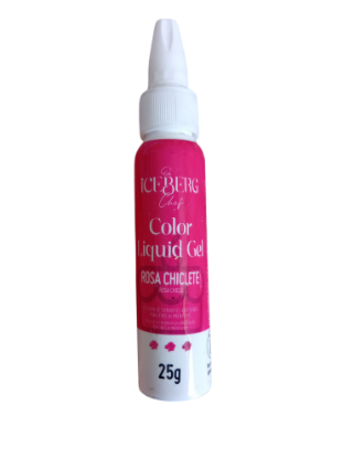 Imagen de Colorante en gel rosa chiclete