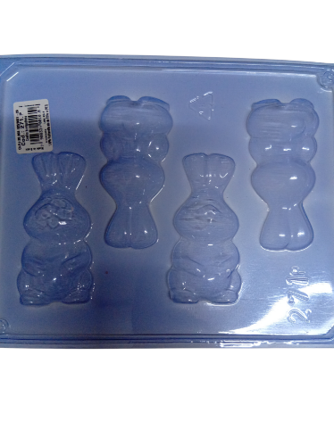 Imagen de acetato conejito espalda y frente