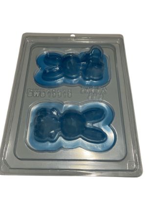 Imagen de Acetato conejo lapidado 60 grs pequeño 3 partes